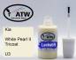 Preview: Kia, White Pearl II Tricoat, U3: 20ml Lackstift, von ATW Autoteile West.